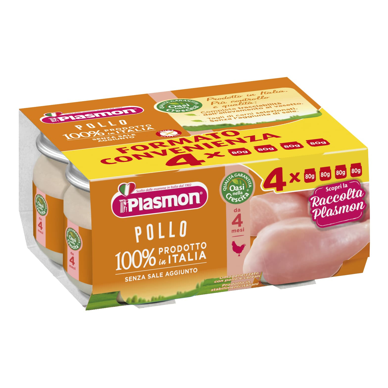 Plasmon Chicken Homogenisiert