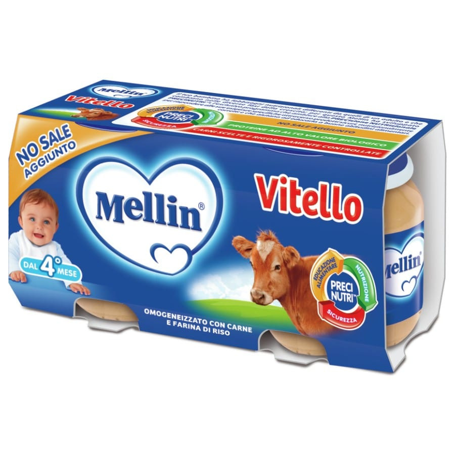 Mellin Kalbfleisch homogenisiert - 2 x 120 g