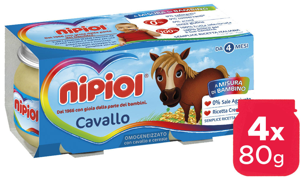 Omogeneizzato Nipiol Cavallo