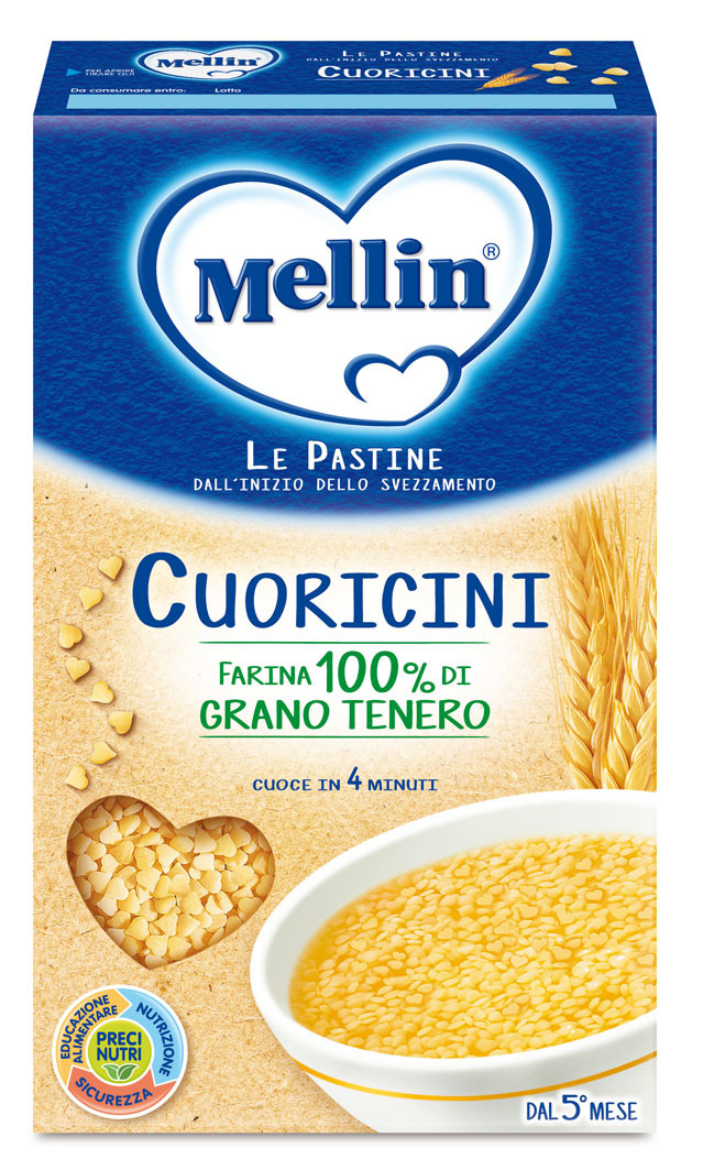 Pastina Cuoricini Mellin - 320 g
