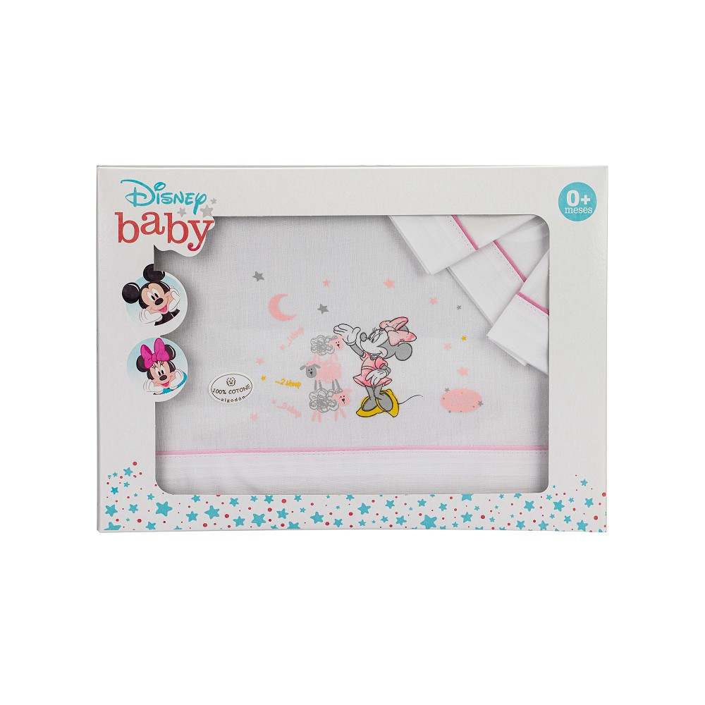 Set Lenzuola per Culla Disney Minnie