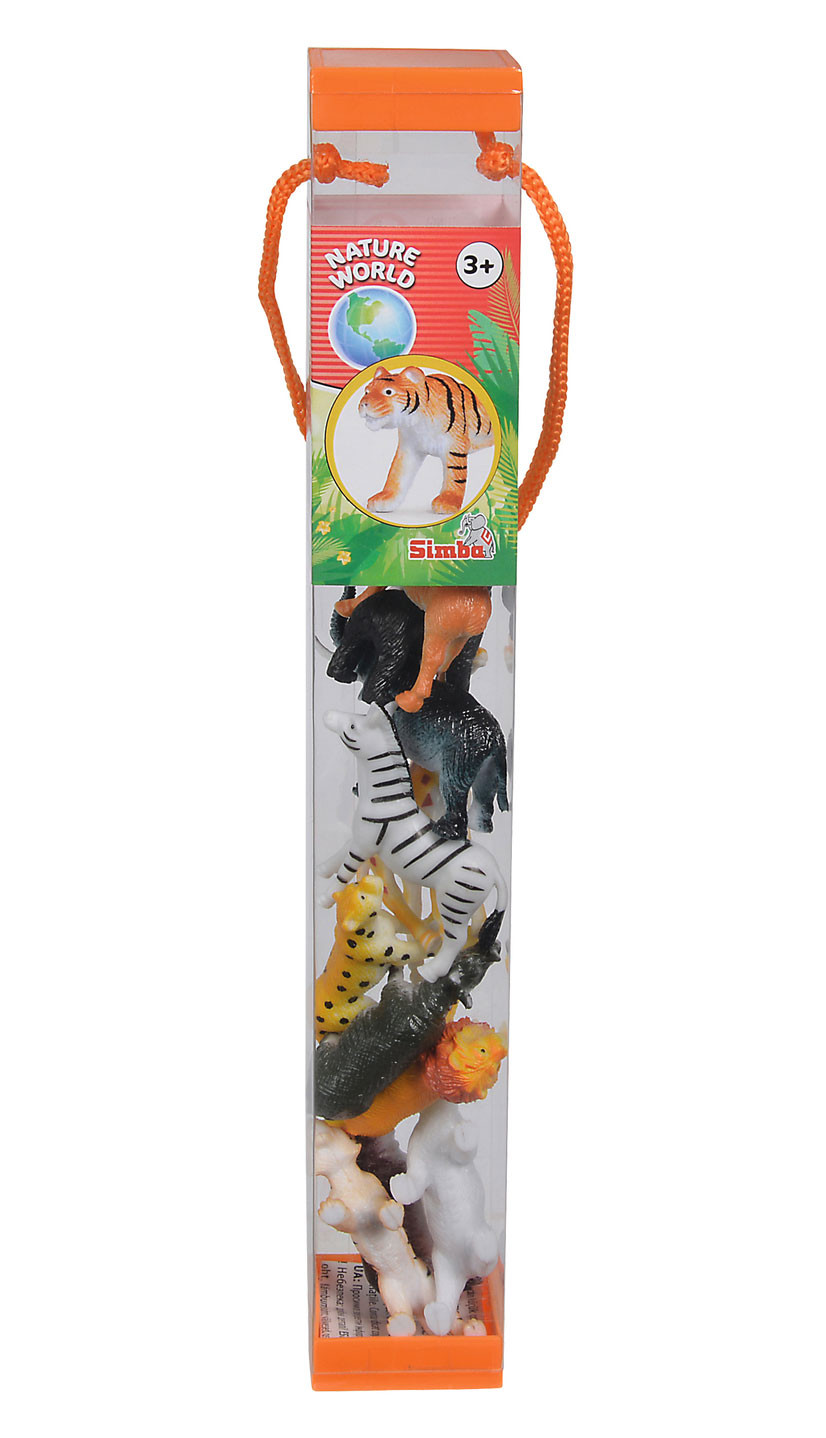 Set Animali in Tubo - Giungla