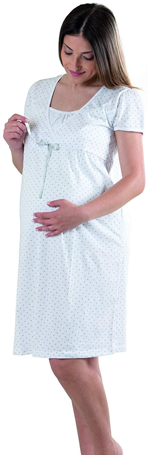 Camisón Abierto con Encaje - T7