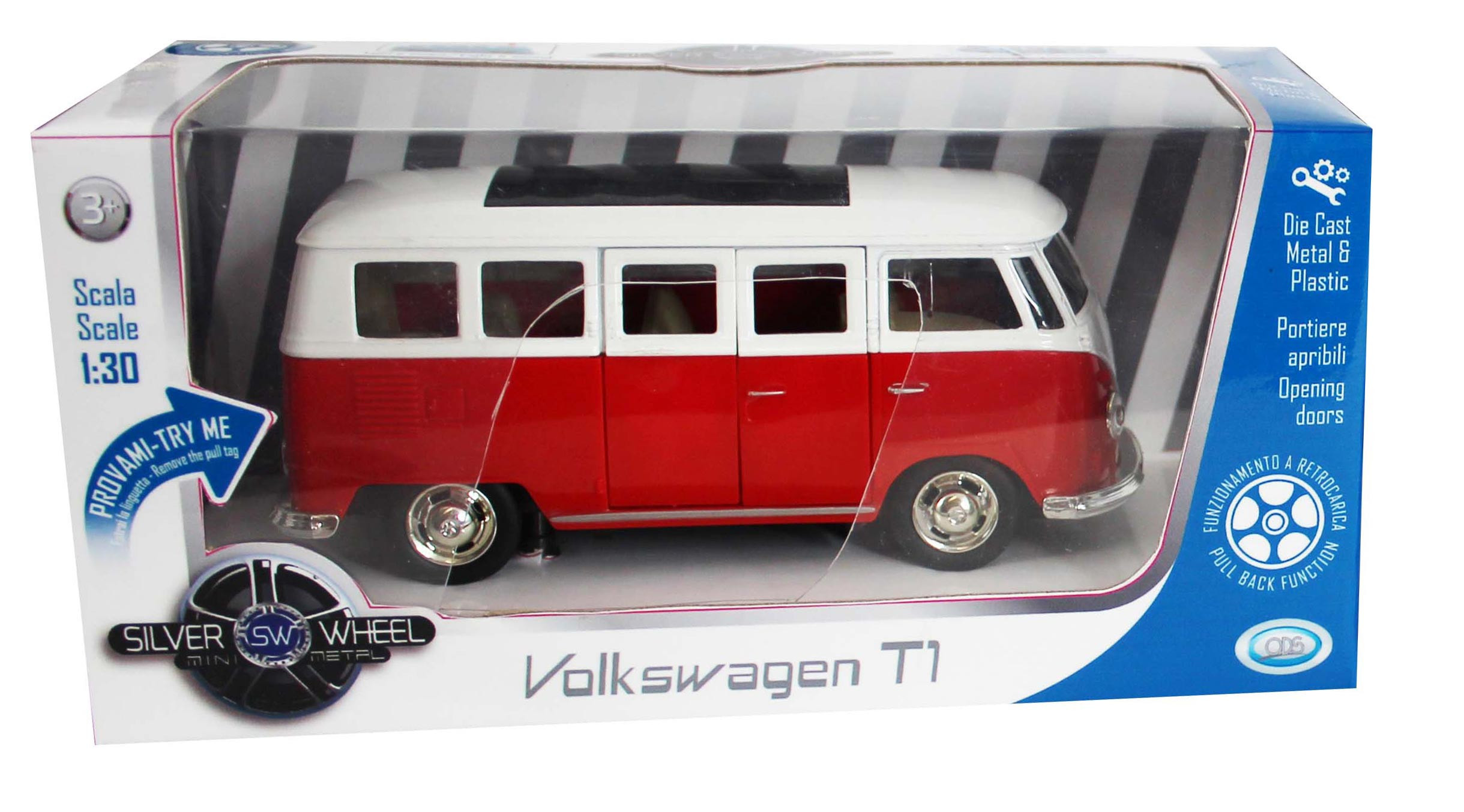 Veicolo Volkswagen T1 Rosso