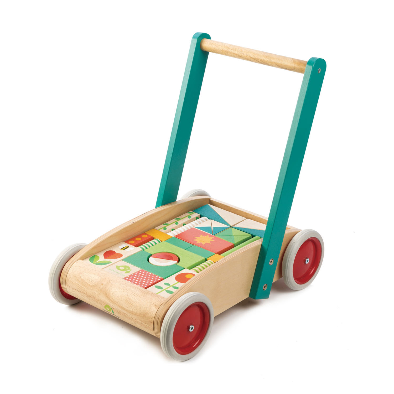 Lauflernwagen Tender Leaf Toys Baby Block