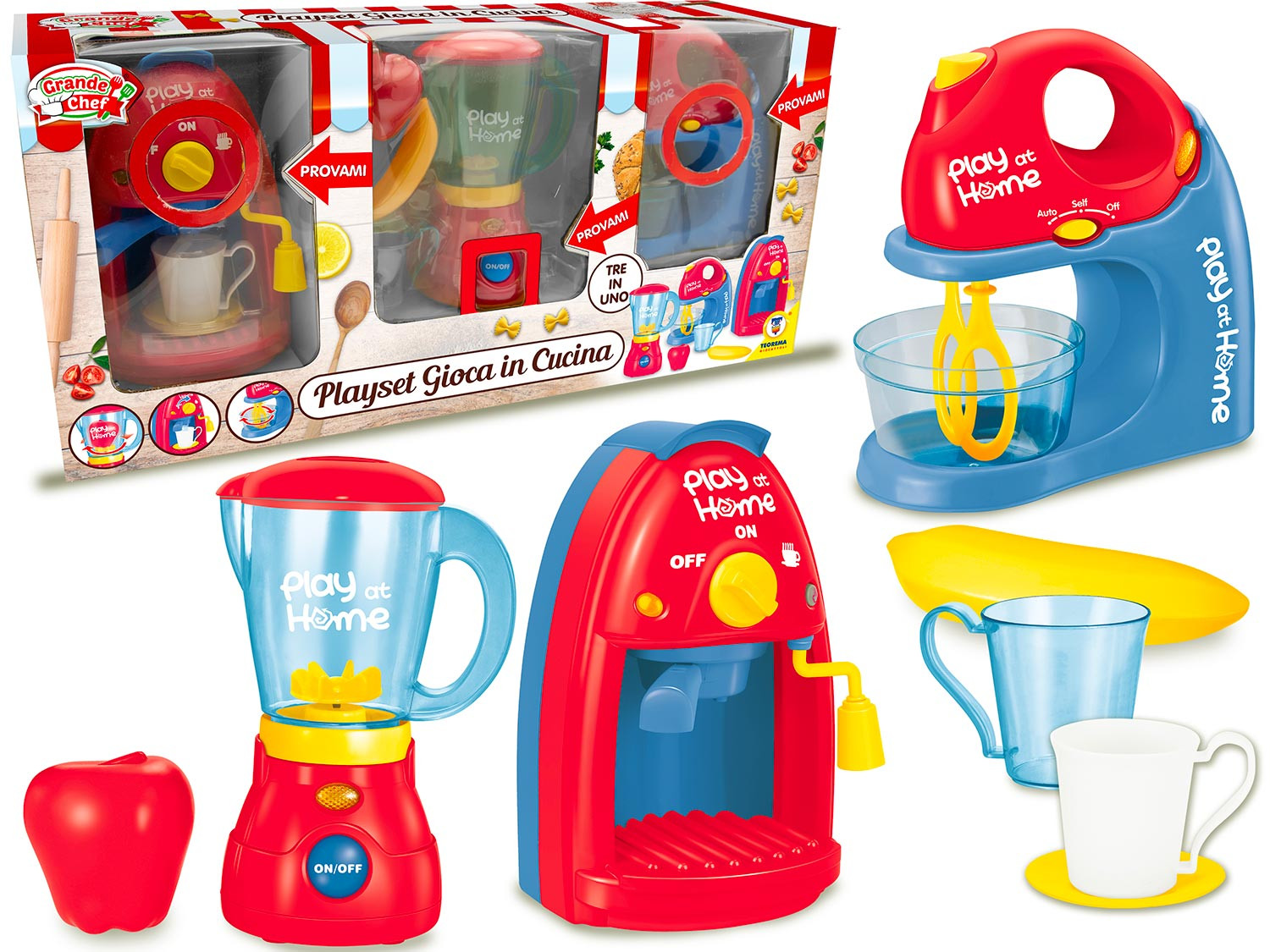 Ensemble d'appareils de cuisine