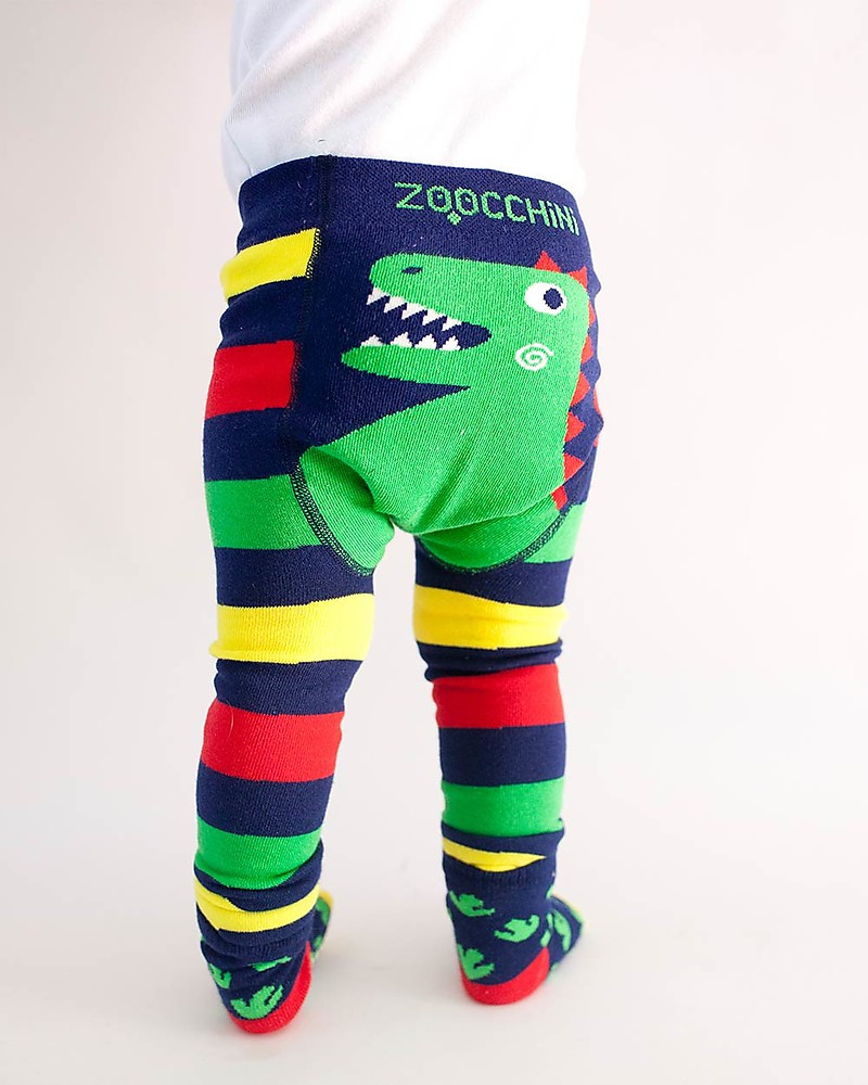 Set Leggings e Calzini Antiscivolo - Dinosauro 12-18 Mesi