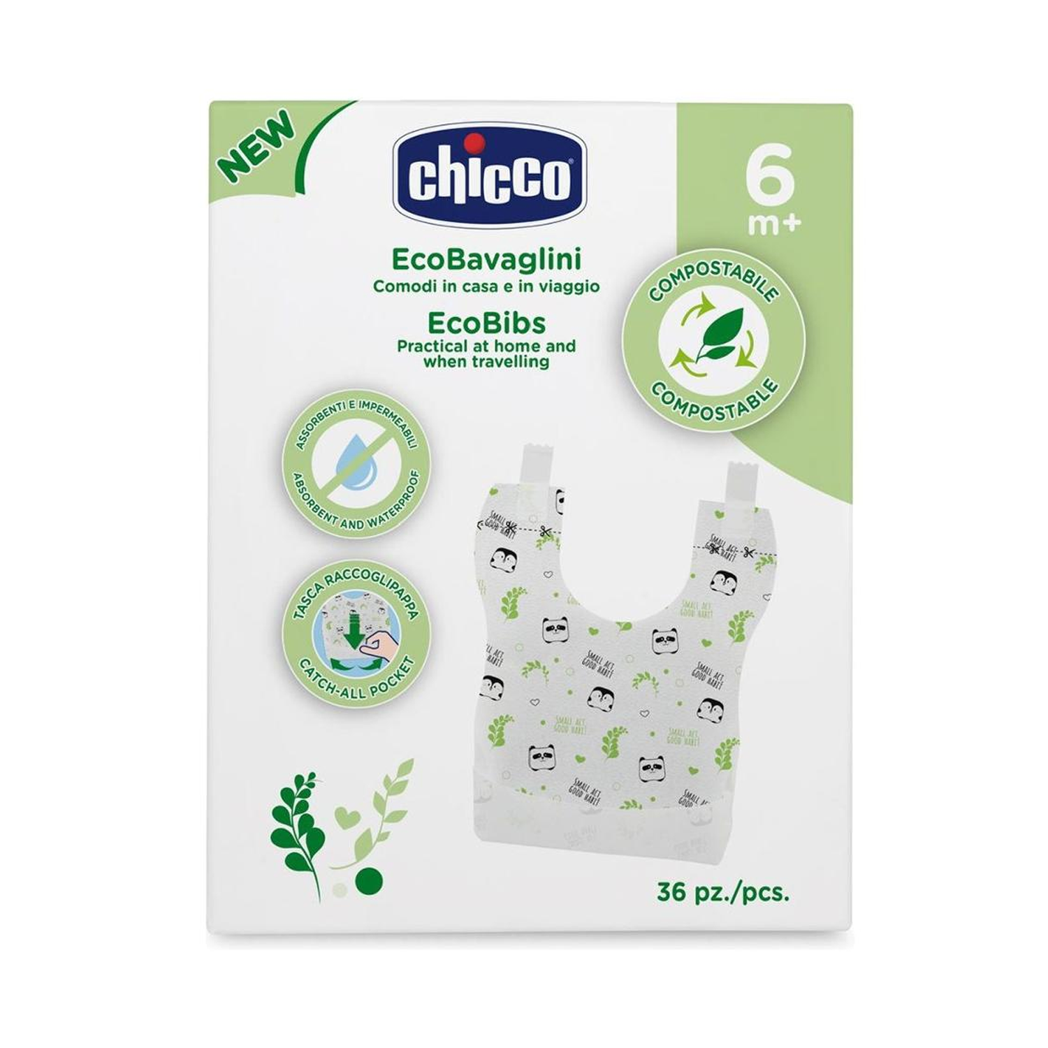 Bavaglini Monouso Chicco