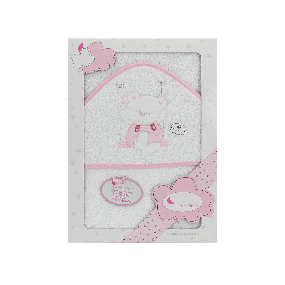 Albornoz Swing Baby - Blanco/Rosa