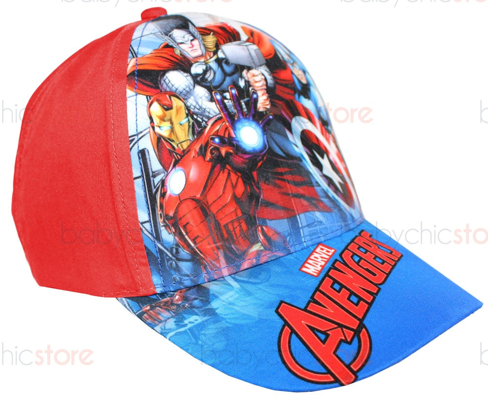 Casquette Avengers avec visière - Rouge