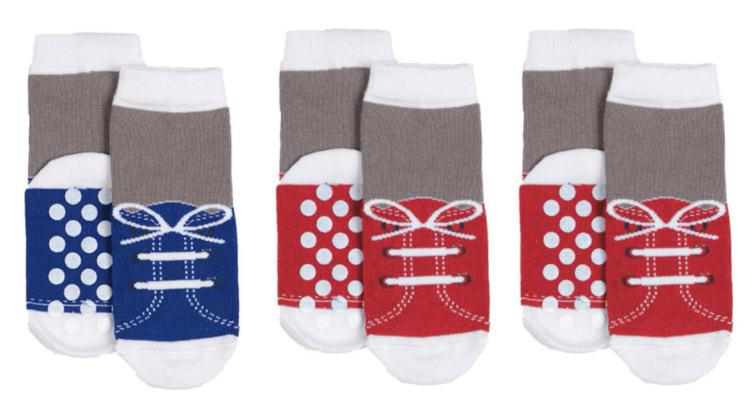 Paia Calzini Antisciolo Scarpine Blu e Rosse - 19|22