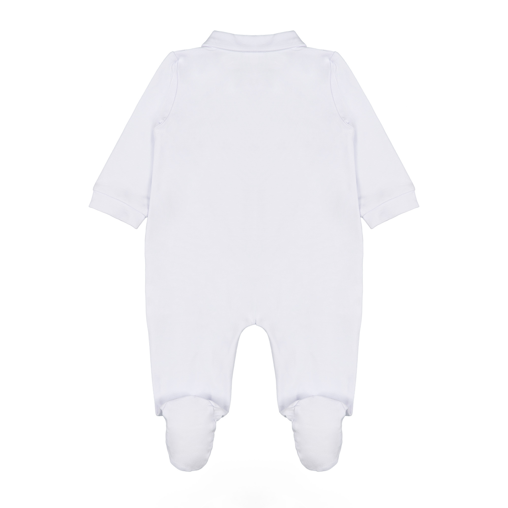 Weißer Nanan Balloons Jumpsuit mit seitlicher Öffnung