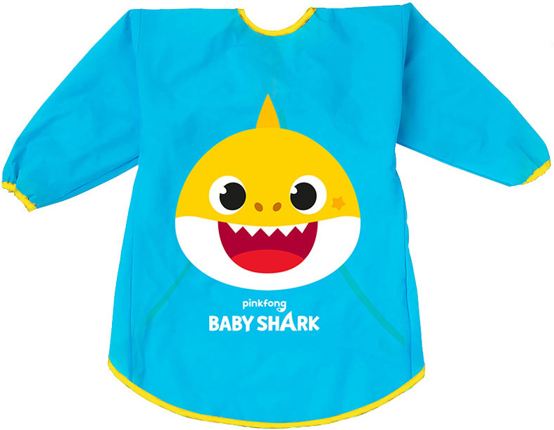 Delantal de pintura infantil Baby Shark - M