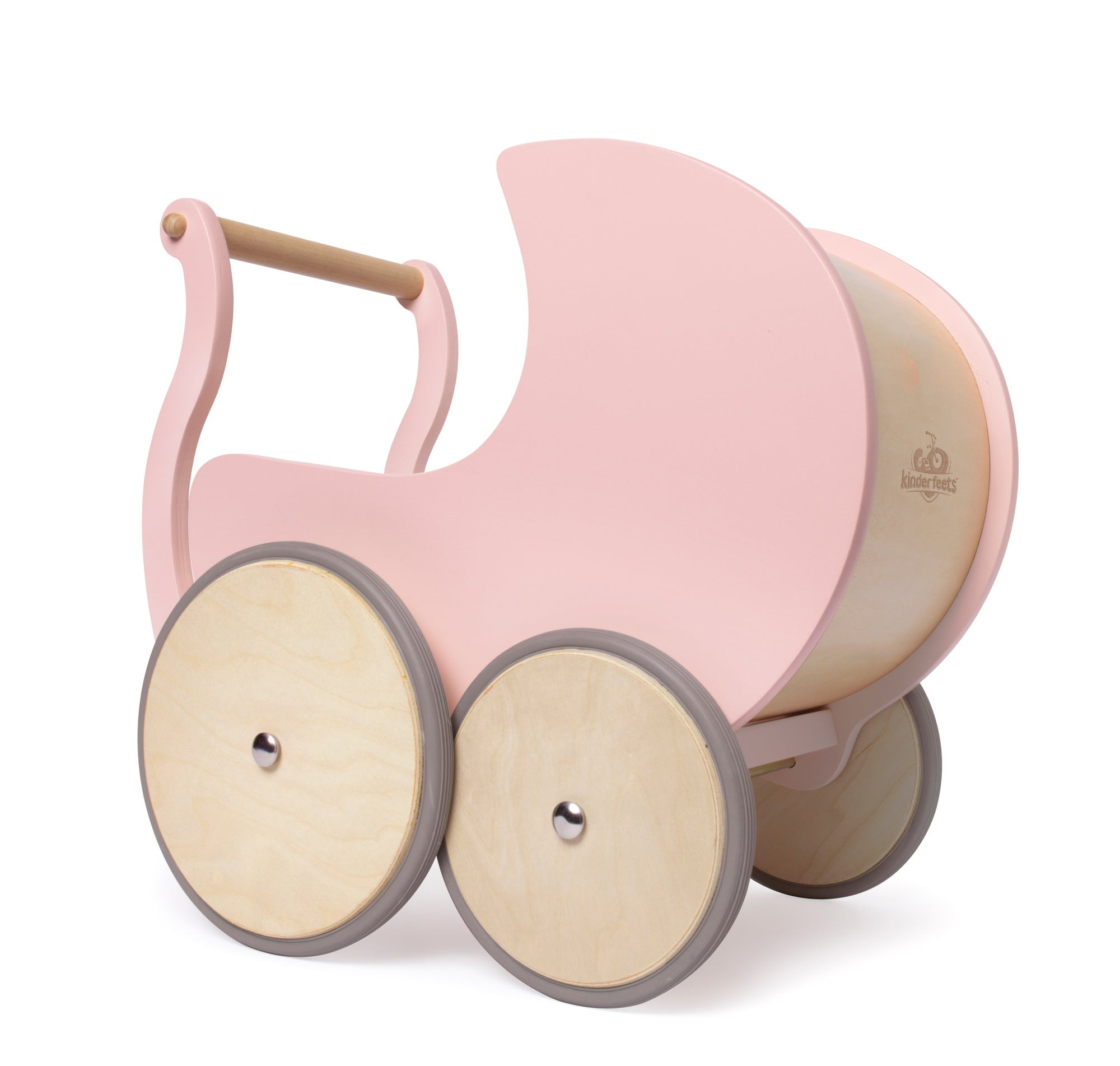 Accessoires pour poupées Kinderfeets Pram e Walker Rose