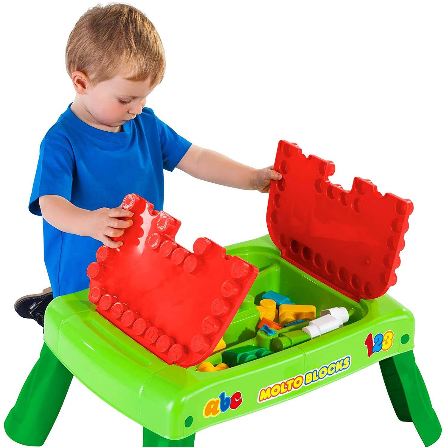 Mesa de bloques muy plegable