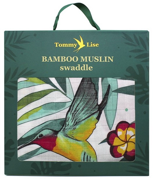 Tommy Lise - Mussola in Bambù Flowery Grace