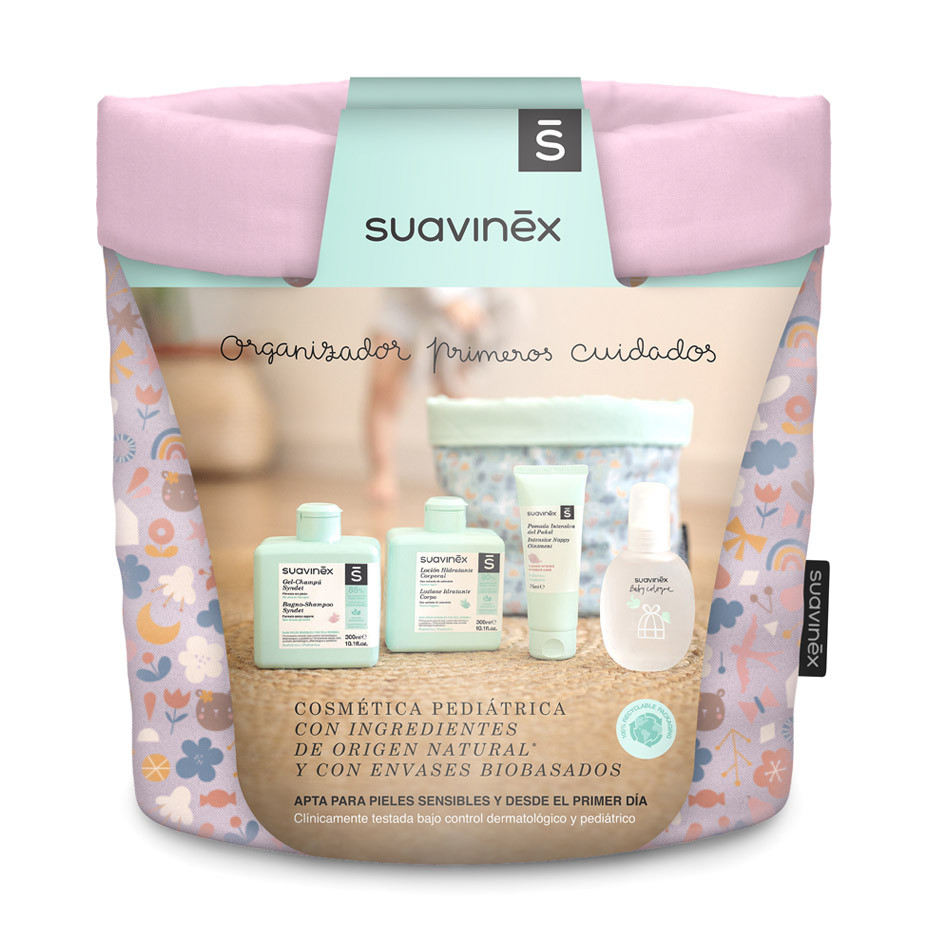 Suavinex - Cestino in Stoffa Prime Cure Girl