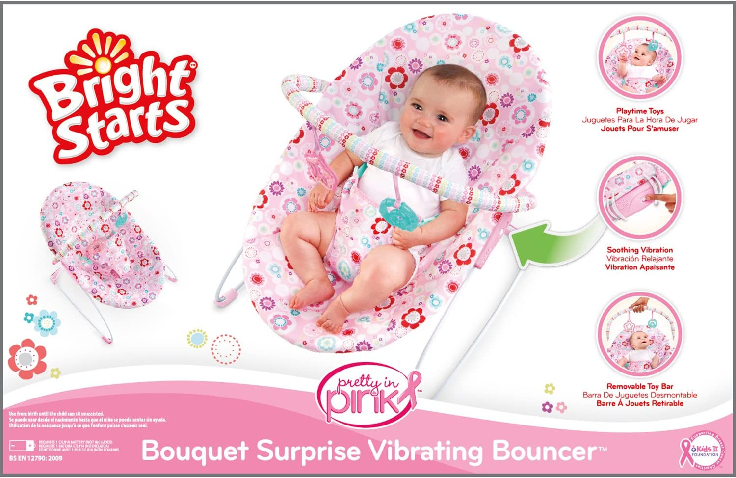 Bouée rose Bright Starts