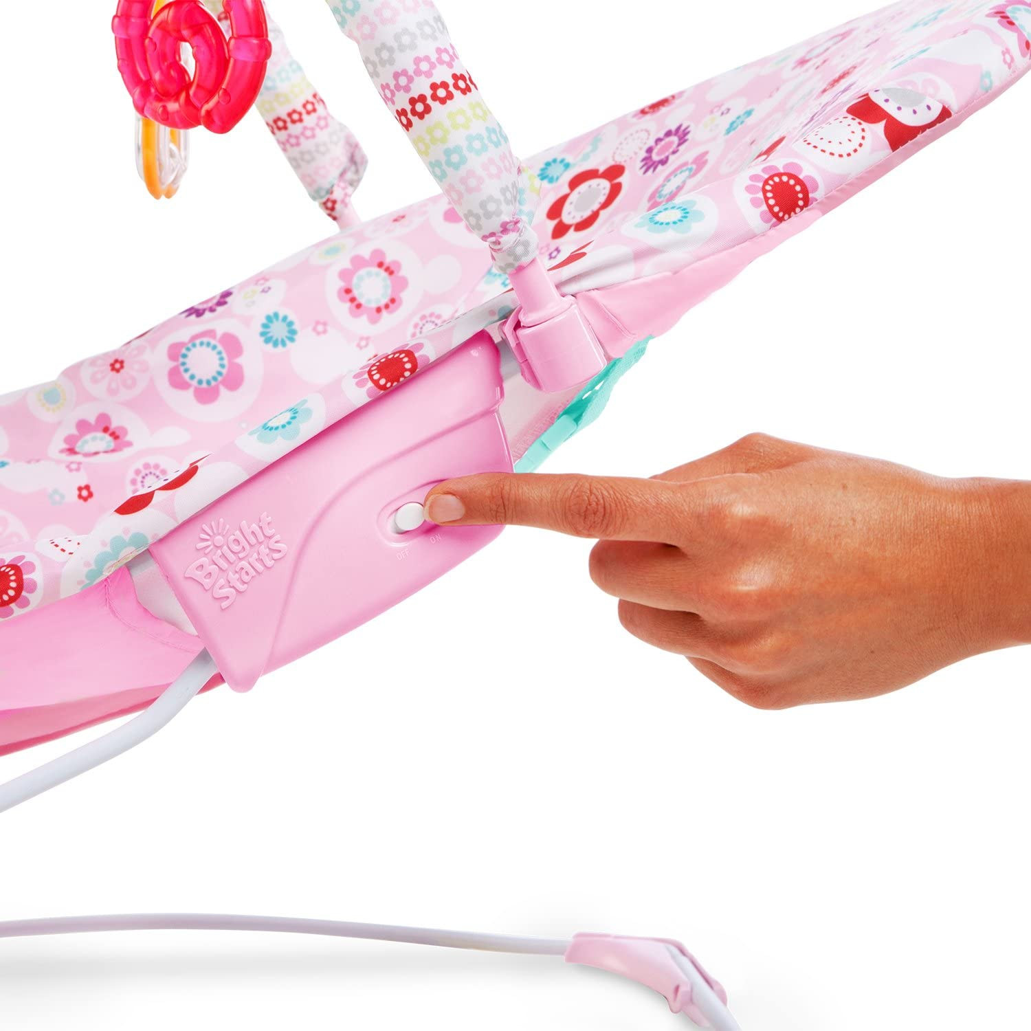 Hamaca rosa Bright Starts