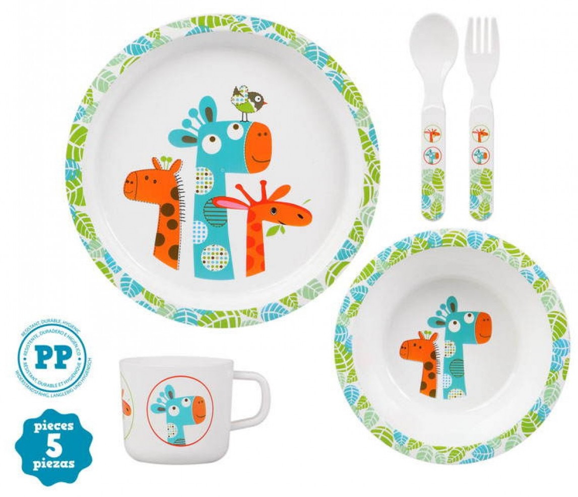 Set complet d'aliments pour bébé - Girafe