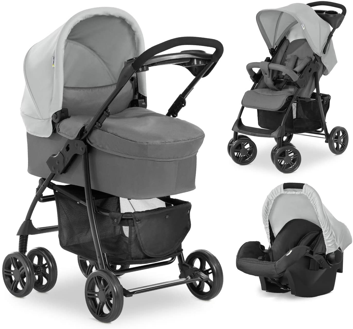 Shopper Trio Piedra/Gris