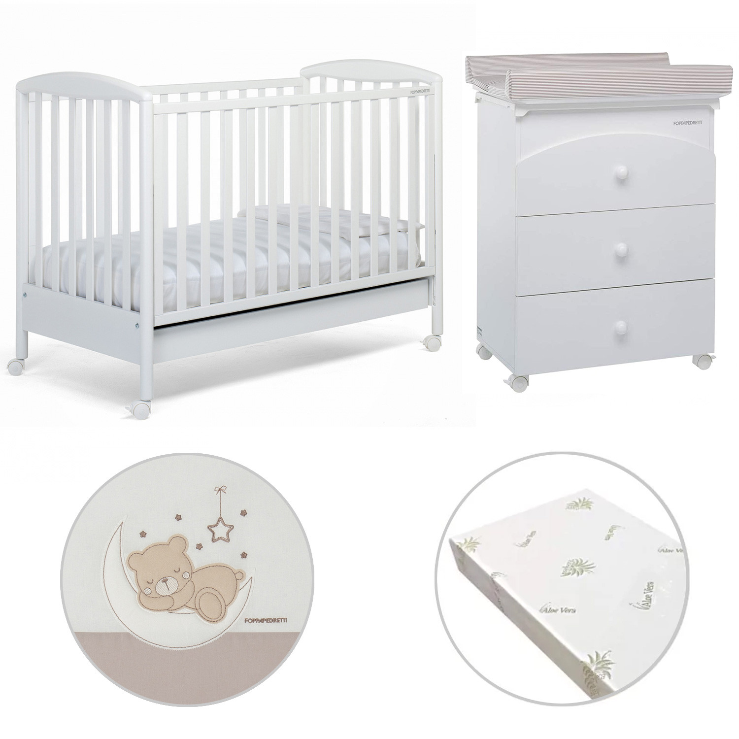 Offerta Cameretta Lucy Foppapedretti Bianco