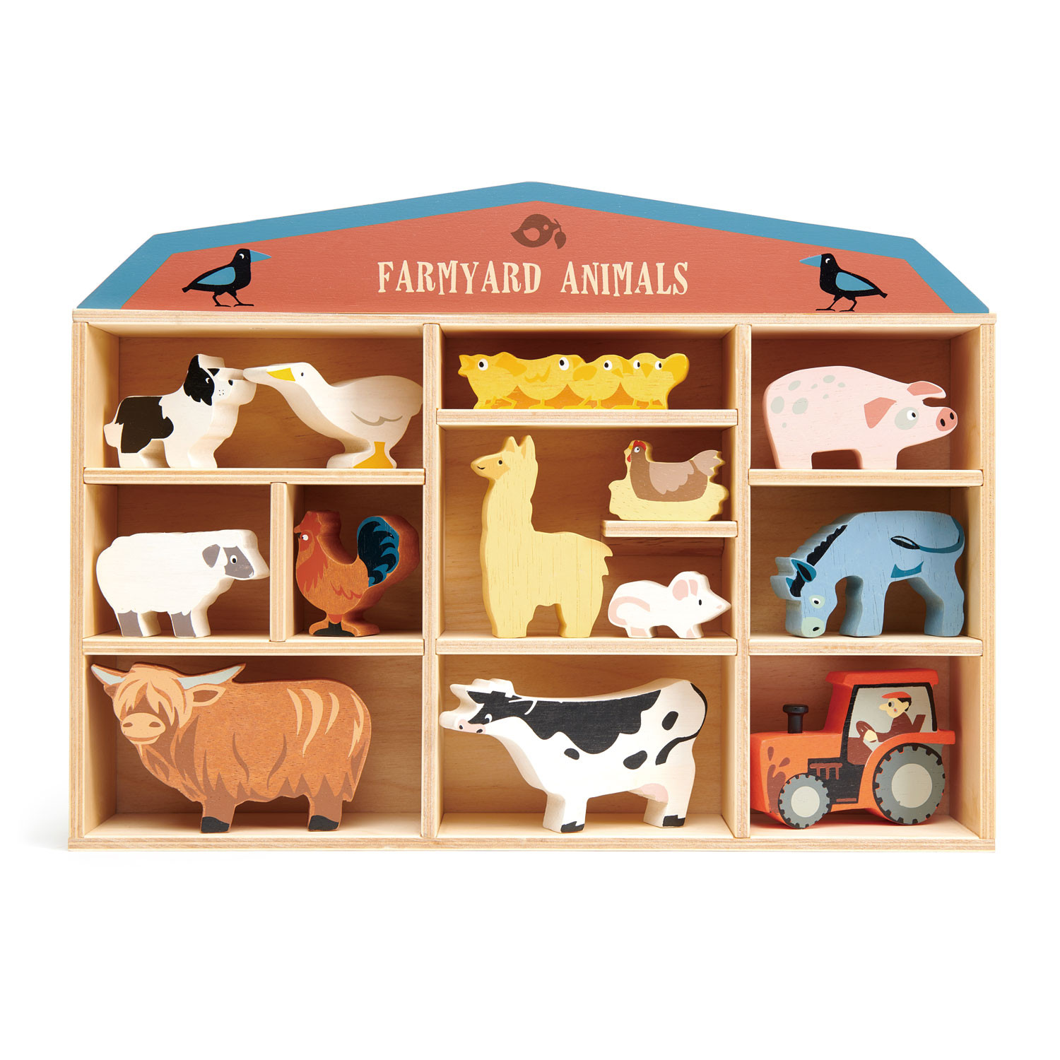 Holzspiele Tender Leaf Toys Farmyard Animals