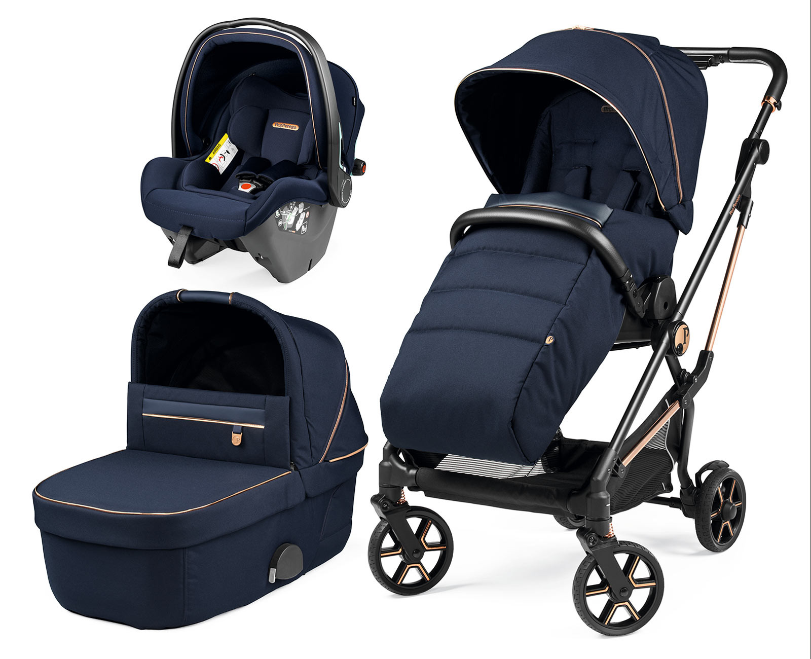 Peg Perego - Trio Vivace SLK Modular - Blue Shine