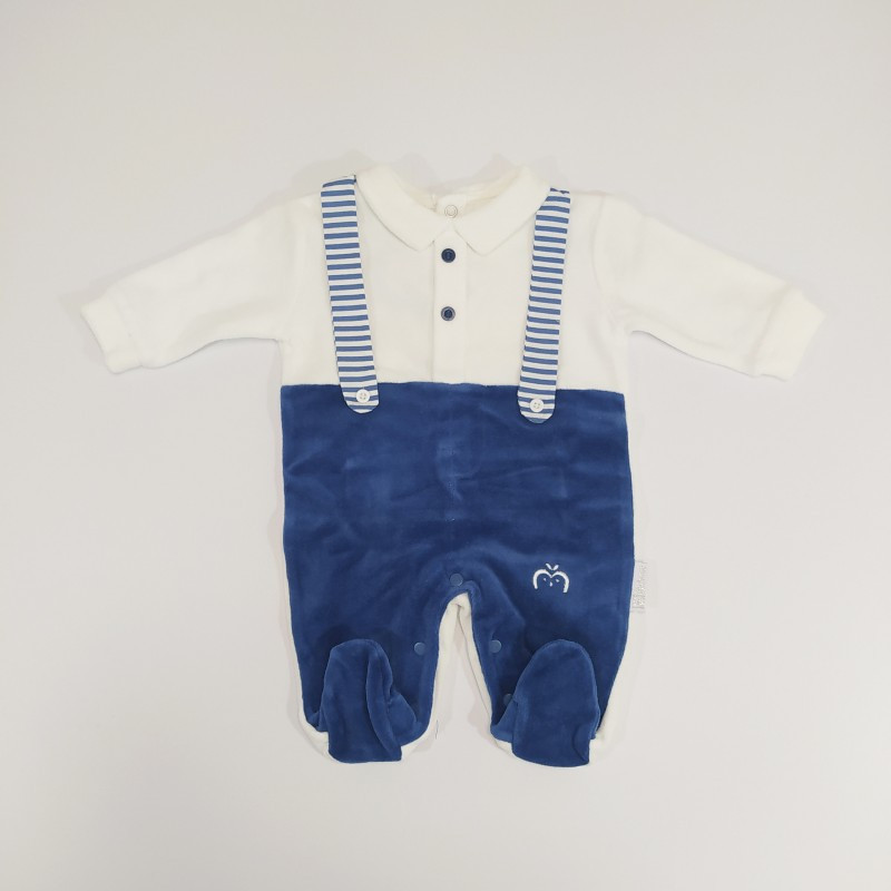 Pelele Chenille Bordado 6/9 MESES