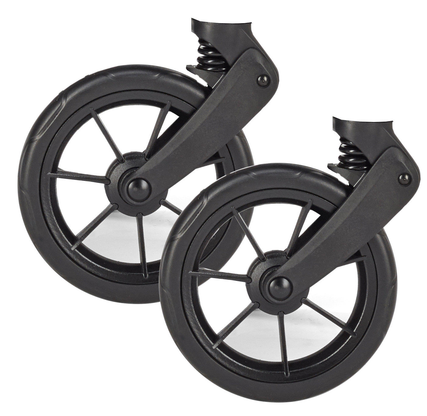 Ruote Anteriori Passeggino Liteway Chicco Nero Ricambio Originale