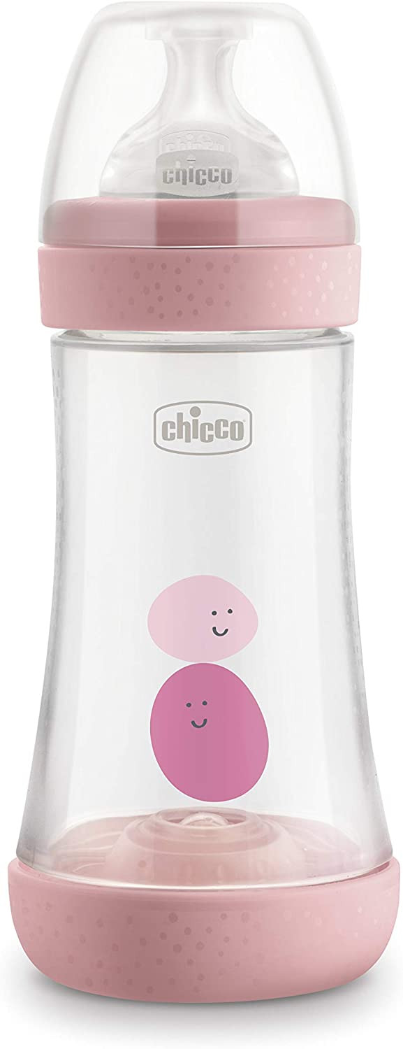 Biberon Chicco Perfect 5 - 300 ml - Rosa