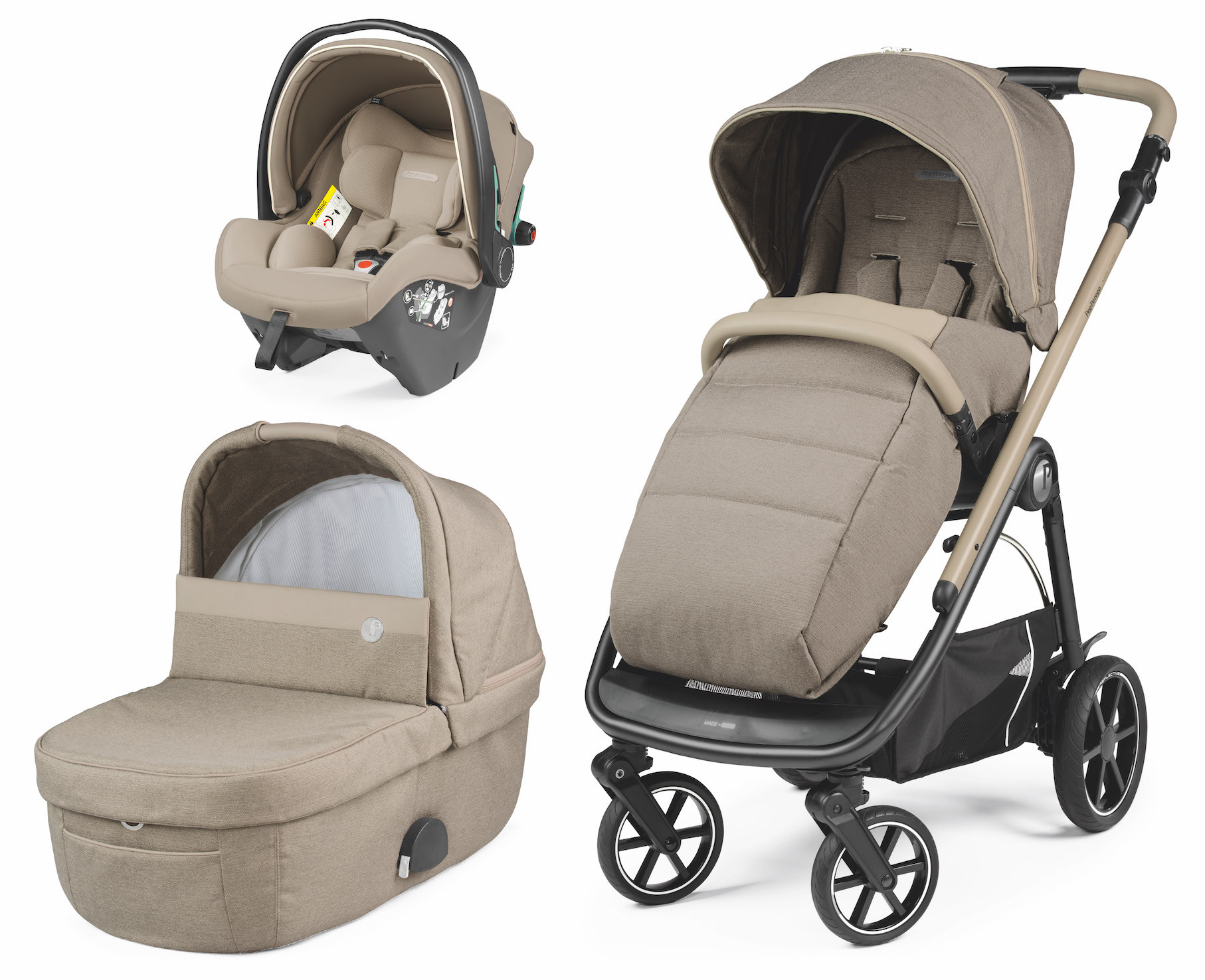 Poussettes Trios Peg-Perego Veloce SLK - Sand