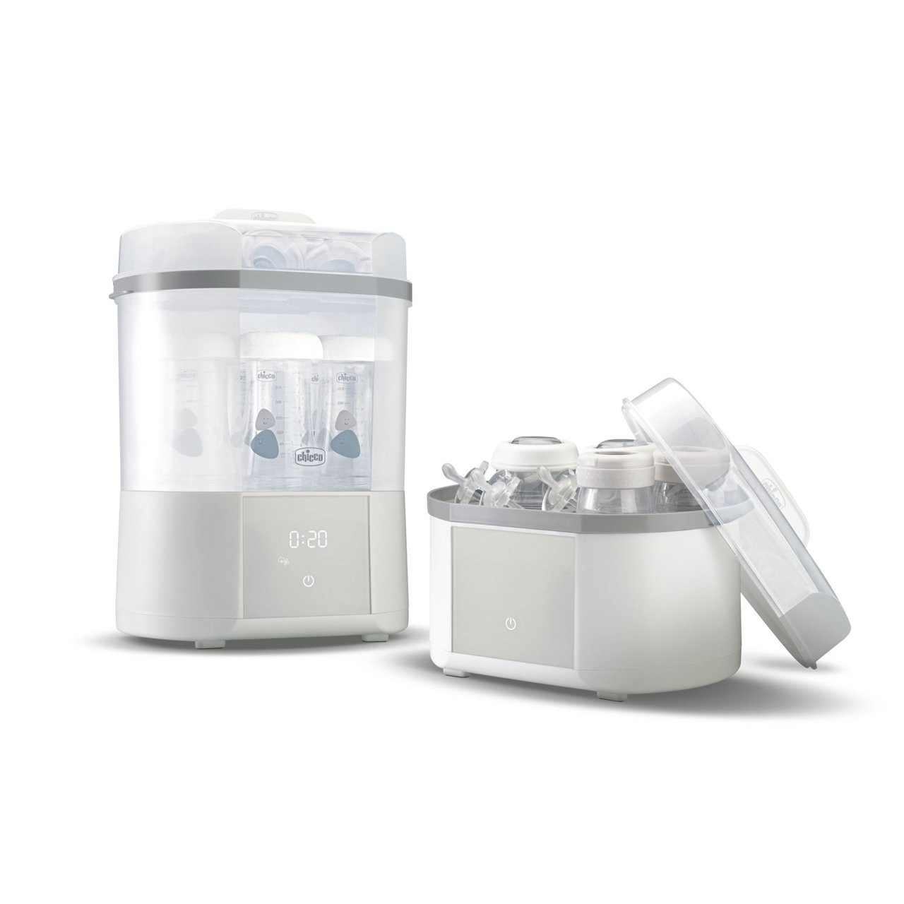 Chicco - Sterilizzatore con Asciugatura + 4 Filtri di Ricambio
