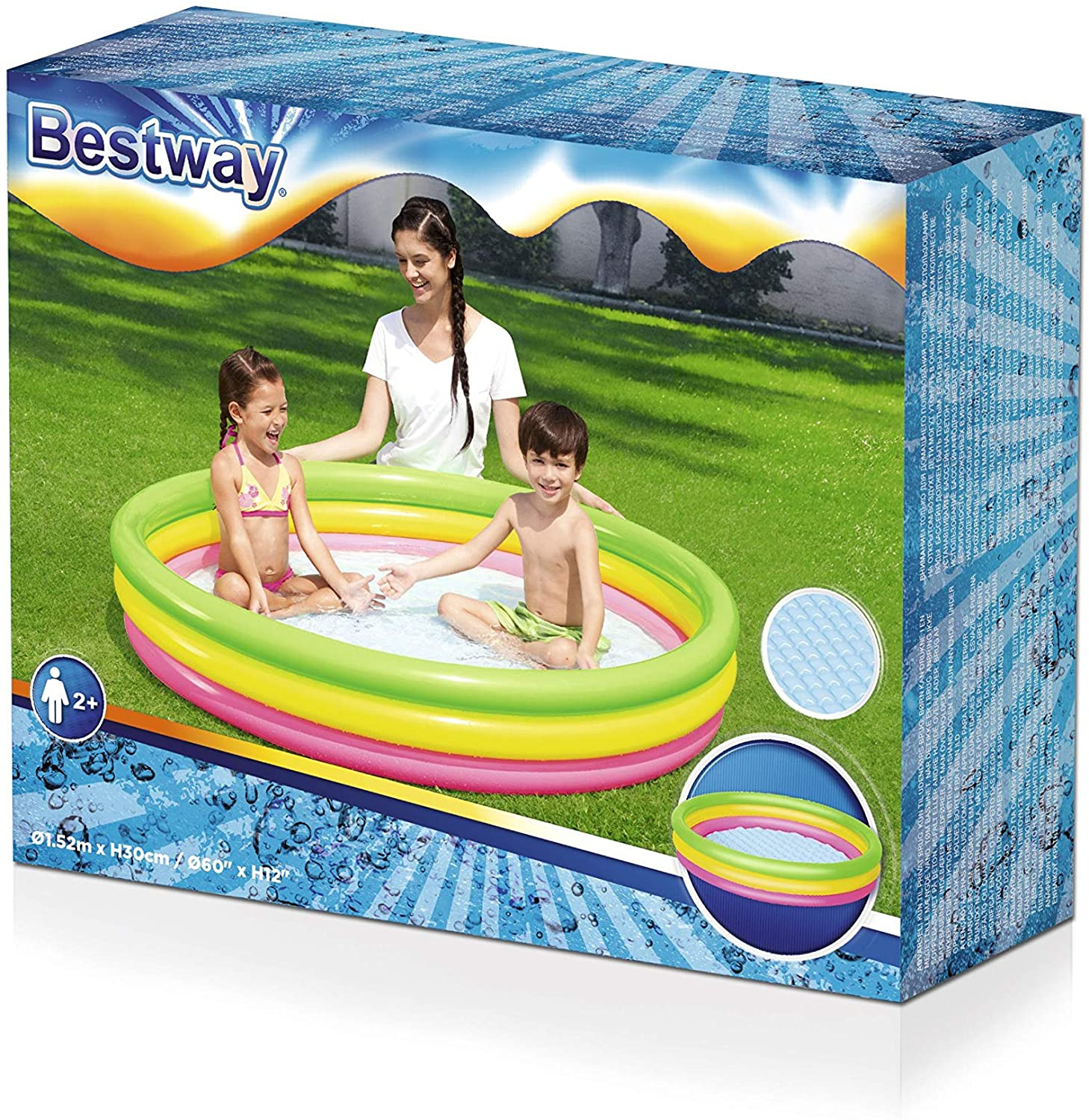 Bestway - Piscina Fuori Terra, in Gomma